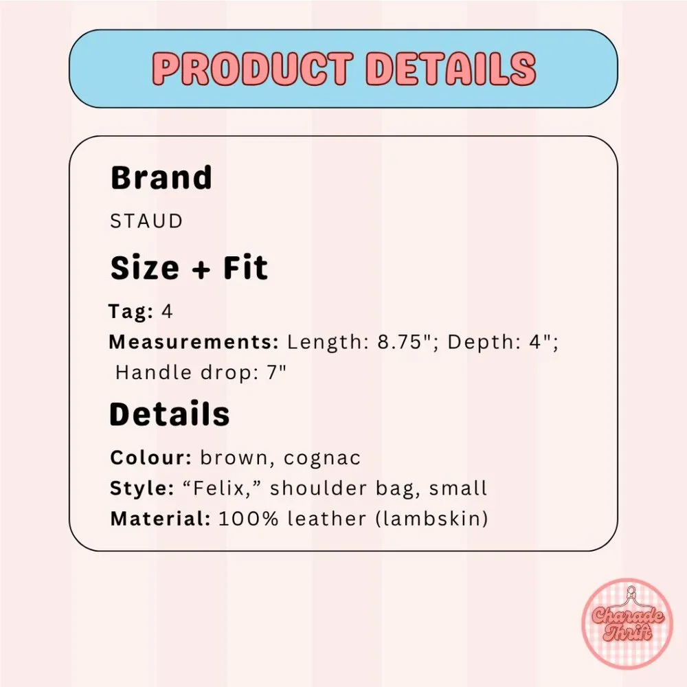 STAUD "Felix" Purse - Picture 4 of 4